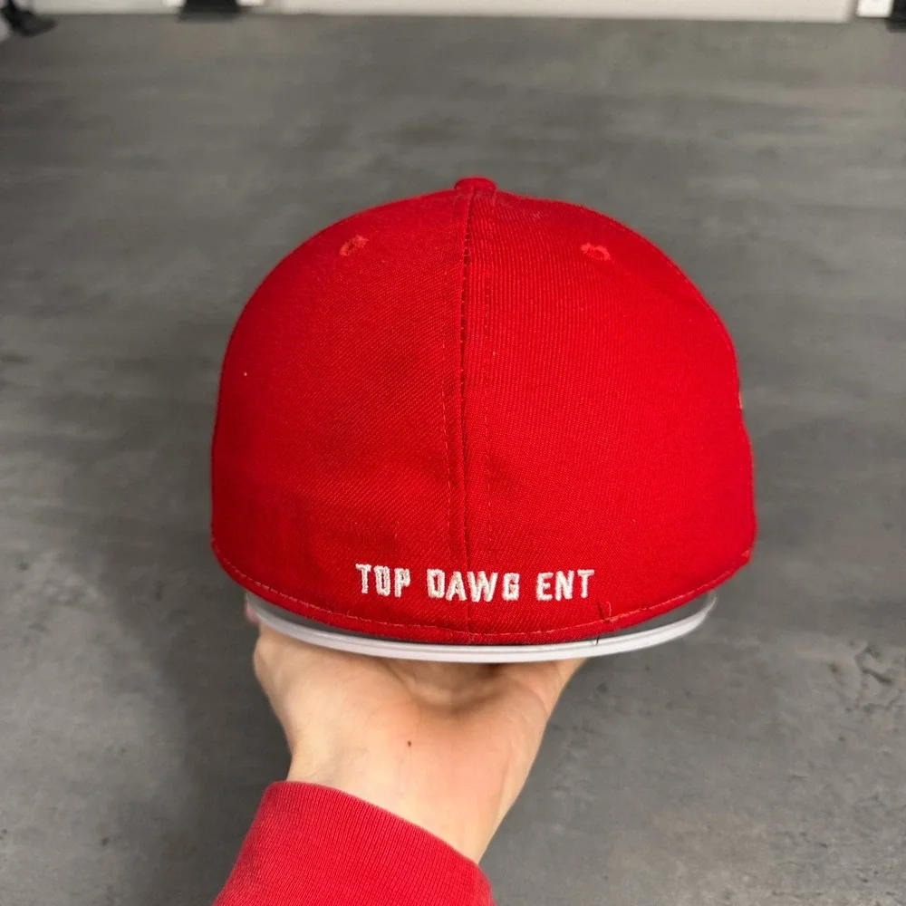 New Era Hat Top Dawg Entertainment‎ Cap  7 3/8 Championship Tour Hat USA RARE